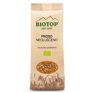 Proso neoluščeno Biotop
