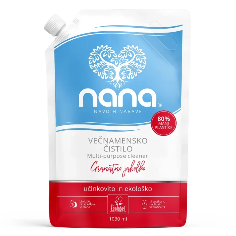 Večnamensko čistilo granatno jabolko refil